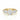 1.80 Carat Round Cut 3 Stone Prong Setting Diamond Engagement Ring With Accent In Yellow Gold