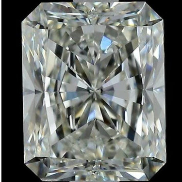 2.01 Carat Size Radiant Shape J Color SI1 Clarity 100% Natural GIA Certified Diamond