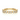 1.30 Carat Round Cut Bezel Setting Lab Diamond Half Eternity Band In Yellow Gold