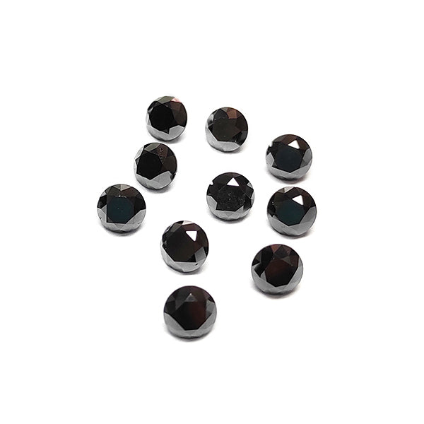 2.80 MM To 3.10 MM Calibrated Natural Black Diamond