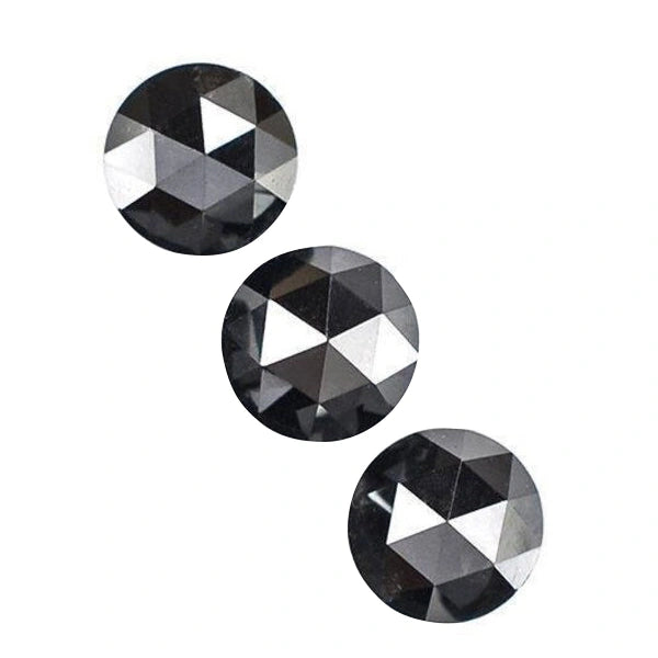 4.00 MM To 5.00 MM Rose Cut Black Diamonds Lot