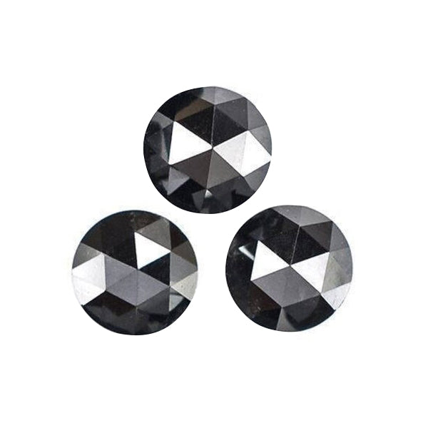 4.00 MM To 5.00 MM Rose Cut Black Diamonds Lot