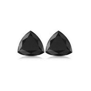 1 Carat Trillion Cut Diamond Loose Black Diamond