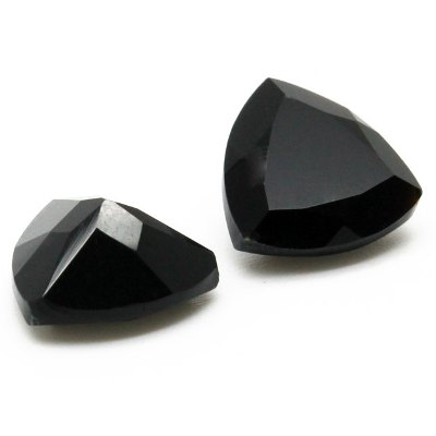 1 Carat Trillion Cut Loose Black Diamond
