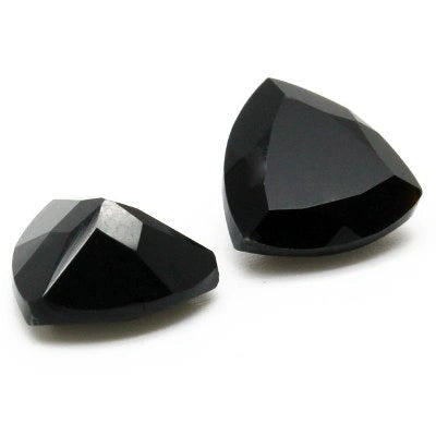 1 Carat Trillion Cut Diamond Loose Black Diamond