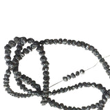 7 Inch Raw Black Diamond Beads Bracelet