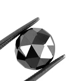 1 Carat 2 MM To 2.60 MM Rose Cut Black Diamond