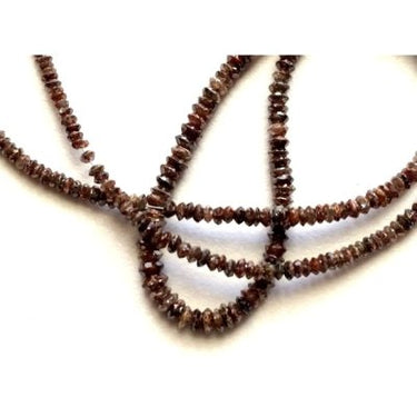 3 Ct Brown Faceted Diamond Beads