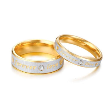 0.17 Carat Diamond Love Forever Design Ring