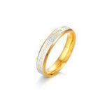 0.17 Carat Round Cut Diamond Band In Love Forever Design