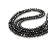 18 Inch Black Diamond Beads Necklace