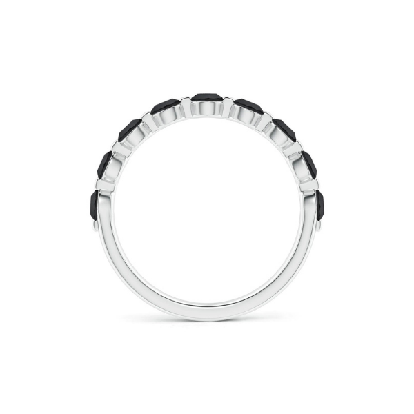 1.3 Ct Floating Wedding Band For Women In Sterling Silver