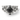 1.5 Ct Prong Setting Flower Black Diamond Engagement Ring In Rose Gold