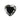 Heart Shape Black Diamond