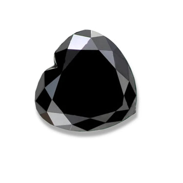 Heart Shape Black Diamond
