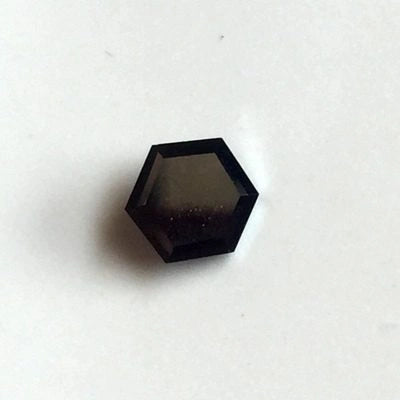 1 Ct To 3 Ct Hexagonal Shape Real Black Diamond