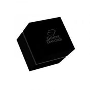 Classic 0.66 Carat Black Diamond Stud Earrings in Rose Gold