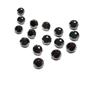 1 Carat Calibrated Loose Black Diamonds Lot