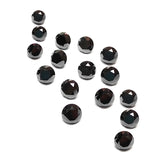 1 Carat Calibrated Loose Black Diamonds Lot