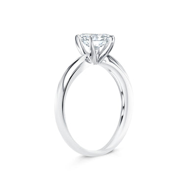 1 Carat Marquise Cut 6 Prong Moissanite Solitaire Engagement Ring in White Gold