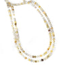 24 Inch Multi Color Diamond Beads Necklace