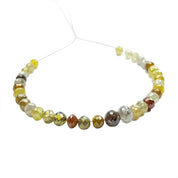 7 Inch Multi Color Diamond Beads Bracelet Strand