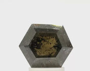 2.46 Ct Hexagon Shape Salt and Pepper Diamond