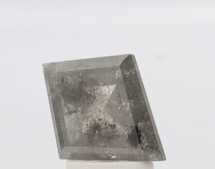 1.68ct Kite Shape Salt and Pepper Diamond