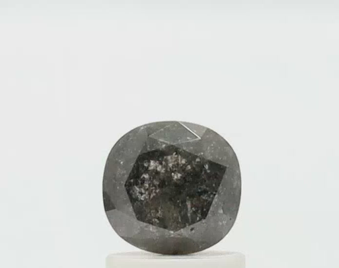 1.13 CT Cushion Cut Salt & Pepper Diamond