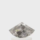 0.66 Carat Geometric Shape Salt and Pepper Diamond