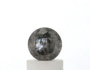 0.78 Carat Round Cut Salt & Pepper Diamond
