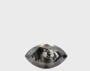 0.48 Carat Marquise Cut Salt and Pepper Diamond