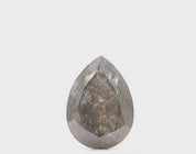 0.79 Carat Pear Shape Salt and Pepper Diamond
