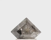 1.34 Ct Shield Cut Salt and Pepper Diamond