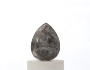 0.83 Carat Pear Shape Salt and Pepper Diamond