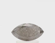 0.80 ct Marquise Cut Salt and Pepper Diamond