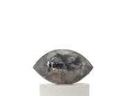 0.74 Carat Marquise Shape Salt and Pepper Diamond