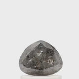 0.8ct Pear Shape Salt and Pepper Diamond