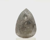 1.50 ct Pear Shape Salt and Pepper Diamond