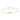 0.25 Ct Baguette Cut Lab Diamond Solitaire Bracelet In Yellow Gold