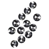 2.60 MM To 3.00 MM Rose Cut Black Diamonds Lot