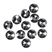 2.60 MM To 3.00 MM Rose Cut Diamond Black Diamonds Lot