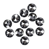 2.60 MM To 3.00 MM Rose Cut Diamond Black Diamonds Lot