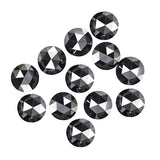 2.60 MM To 3.00 MM Rose Cut Black Diamonds Lot