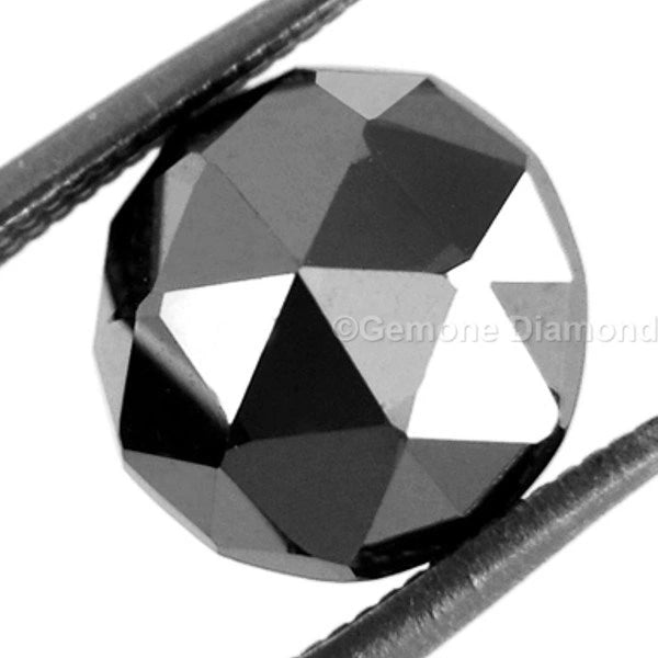 0.5 to 3 Ct Rose Cut Diamond Loose Black Diamond