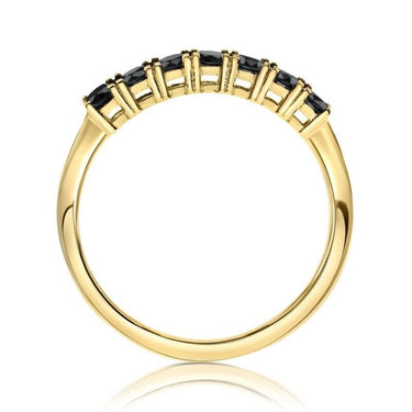 Attractive 0.50 Carat Small Black Diamond Ring
