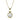 0.50 Carat Round Shaped Solitaire Bezel Setting Diamond Pendant In Yellow Gold