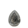 0.69 Carat Pear Cut Salt and Pepper Diamond