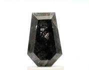 1.66ct Coffin Shape Salt and Pepper Diamond