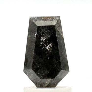 1.66ct Coffin Shape Salt and Pepper Diamond